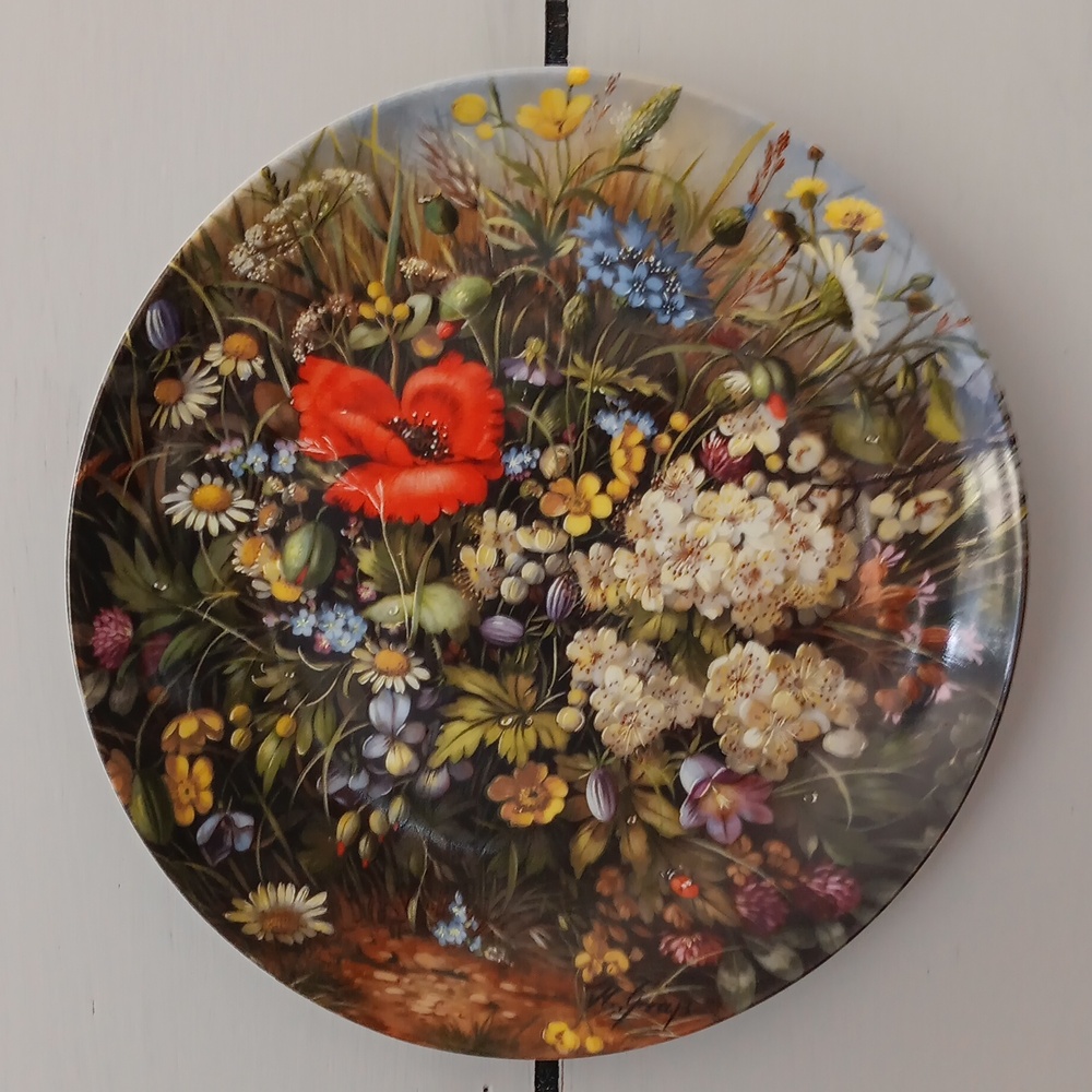 Decoratve Collector's Plate.